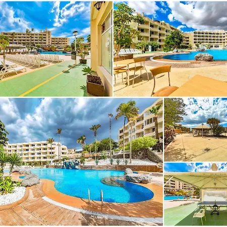 Green Park Studio In Golf Del Sur 2, Vistas A La Piscina, Tenerife Sur